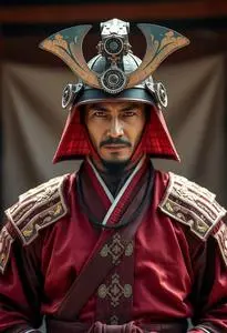 Samurai Costume Adult face swap