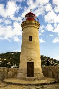 Lighthouse Light Tower Building Sea phone wallpaper