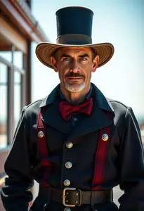 Steam Boat Willie Costume face swap