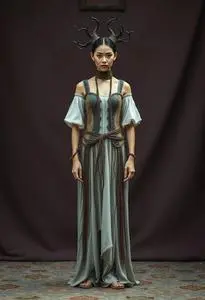 Connelly Labyrinth Dress Costume face swap