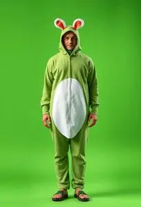 Green Eggs Ham Costume face swap