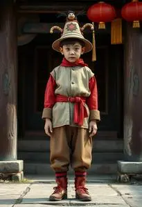 Boy Costume Months face swap