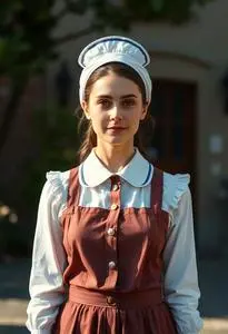 British Nanny Costume face swap