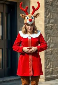 Clarice Rudolph Costume face swap