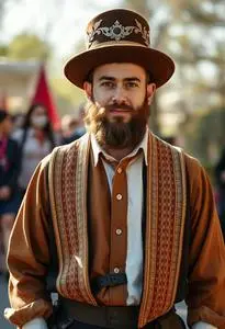 Mordechai Costume Purim face swap