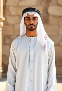 Arabic Jubba Style Costume face swap