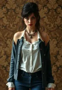 Amy Winehouse Costume face swap