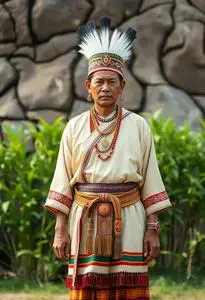 Kalinga Traditional Costume face swap