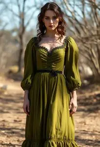 green emerald velvet dress Katherine Pierce The Vampire Diaries 18th Century French Rococo Colonial Green Ball Gown 3XL (US 22-24)