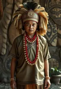 Philippine National Costume Baro Saya face swap