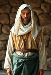 Nativity Narrator Costume face swap