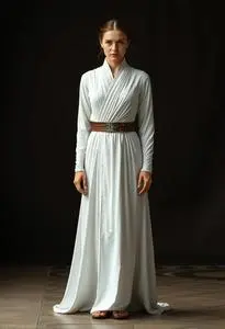 Padme White Dress Costume Face Swap