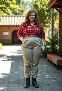 Plus Size Wendy Costume face swap