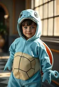 Pokmon Classic Squirtle Child Costume face swap