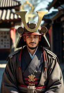 Samurai Warrior Costume face swap