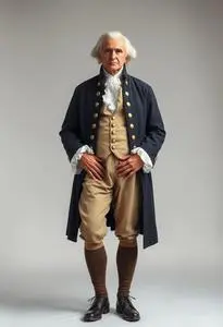 Thomas Jefferson Costume Man face swap