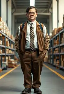 Office Dunder Mifflin Warehouse Costume face swap