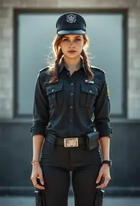 Officer Jenny Outfit Costume face swap