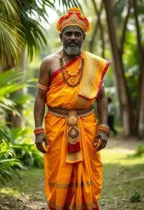 Onam Festival Costume face swap
