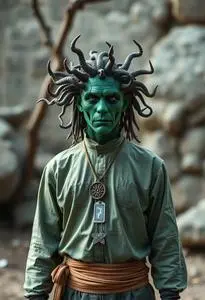 Pans Labyrinth Costume face swap
