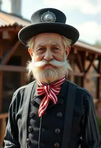 Steam Boat Willie Costume face swap