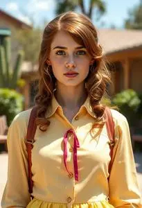 Suzy Moonrise Kingdom Costume face swap