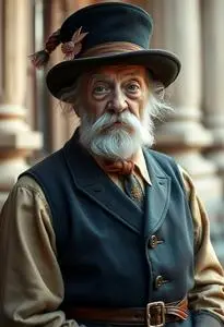 Ebenezer Scrooge Outfit Costume face swap