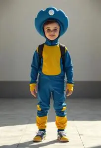 Rio Blu Kid Costume face swap