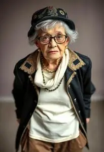 Gangsta Granny Costume face swap