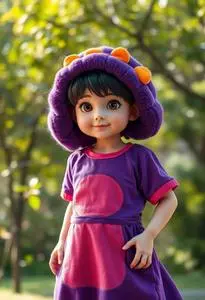 Funny Dora Costume face swap