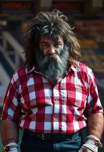 Mick Foley Costume face swap