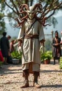 Pans Labyrinth Costume face swap
