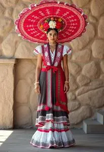 Loteria Dama Costume face swap