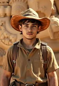 Male Dora Explorer Costume face swap