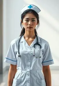 Blink Nurse Costume face swap