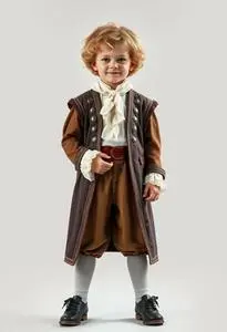 Classical Composer Kid Costume face swap