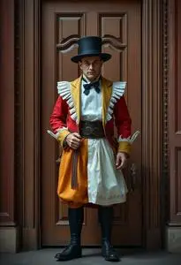 Door Fancy Dress Costume face swap