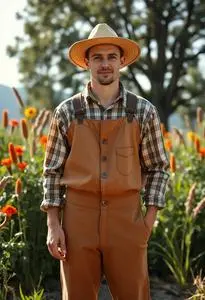 Farmer Dell Costume face swap