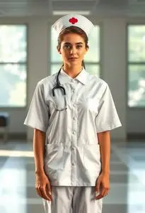Blink Nurse Costume face swap