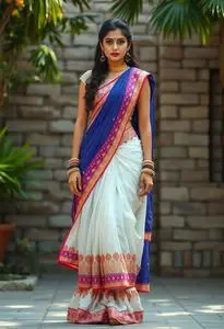 Bollywood Theme Party Dress Female Costume Face Swap