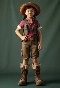 Boots From Dora Explorer Costume face swap