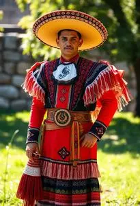 Authentic Mariachi Costume face swap