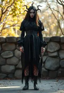 Woman Sadistic Costume face swap