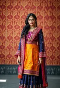Zeenat Aman Dress Dum Maro Dum Costume face swap