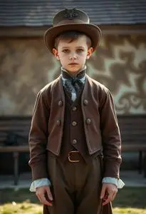 Victorian Costume Boy face swap