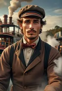 Steam Boat Willie face swap