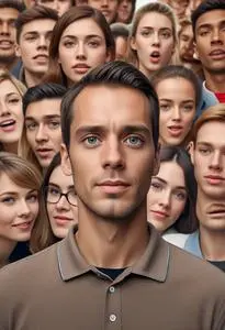 Funny Four Person face swap