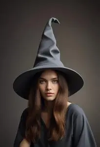 Eva Foam Witch Hat face swap