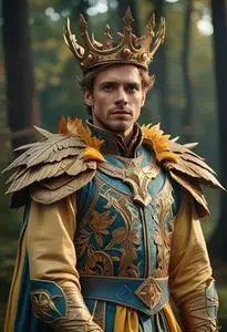 King Oberon Costume face swap