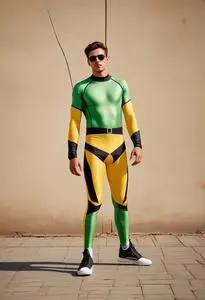 Kite Man Costume face swap